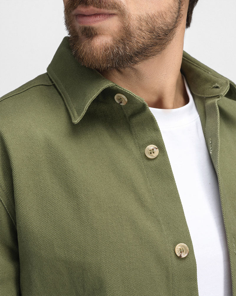 Balance Overshirt Olive