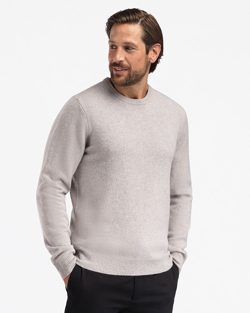 Merino Wool Crewneck Grey