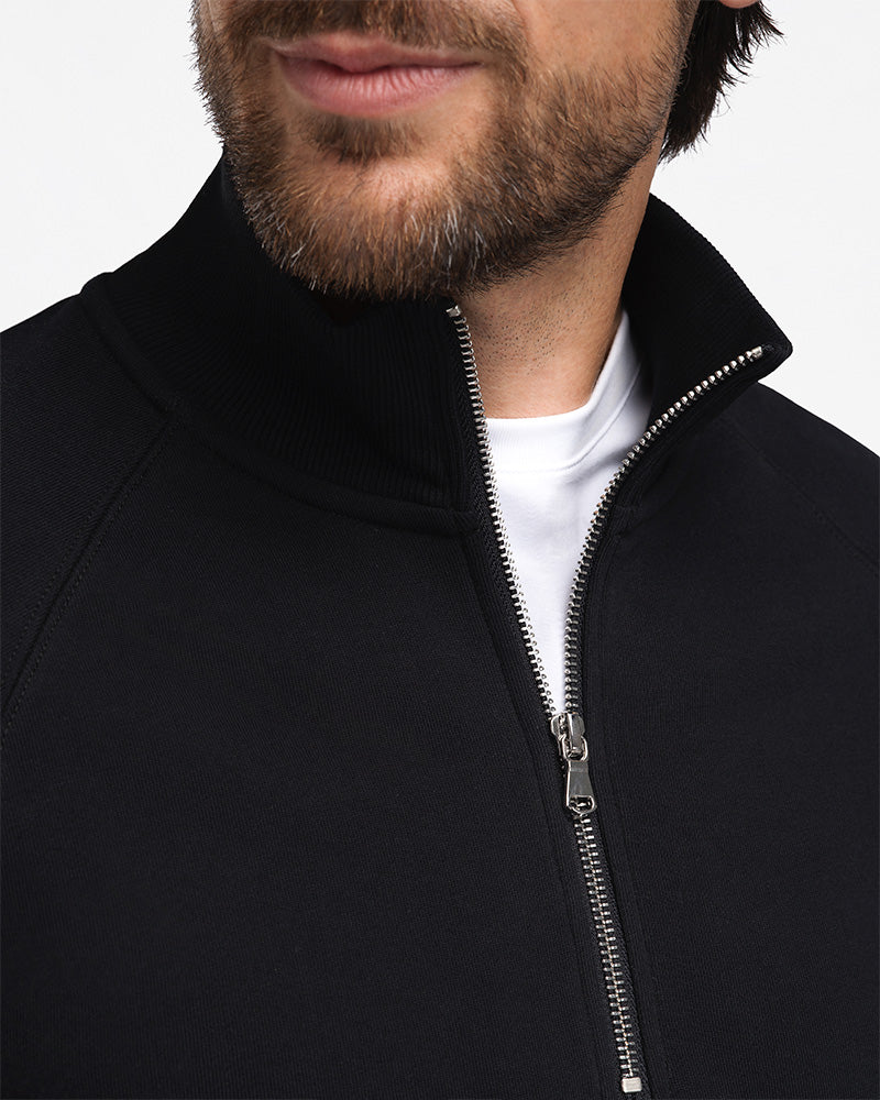 Timeless Half-Zip Black