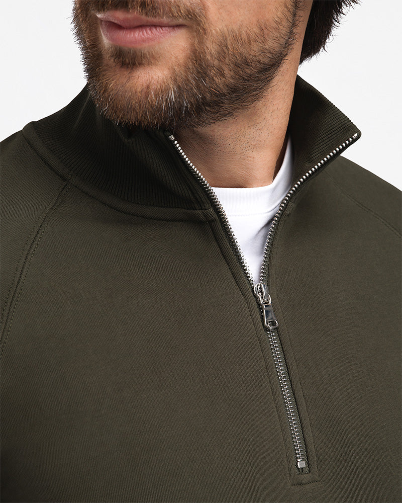 Timeless Half-Zip Forest Night