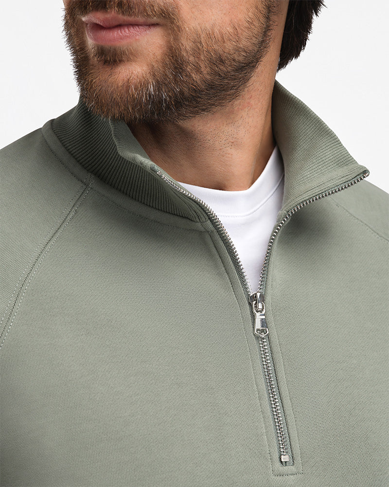 Timeless Half-Zip Sea Spray