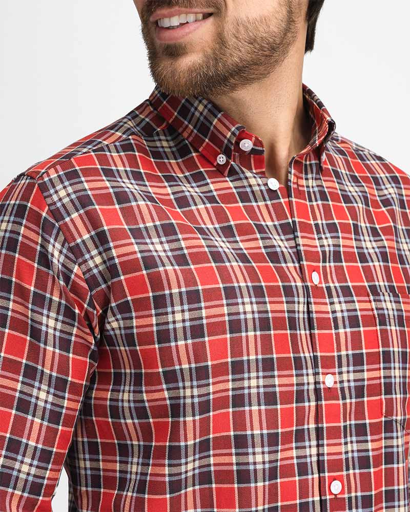 Perfect Shirt Plaid Red