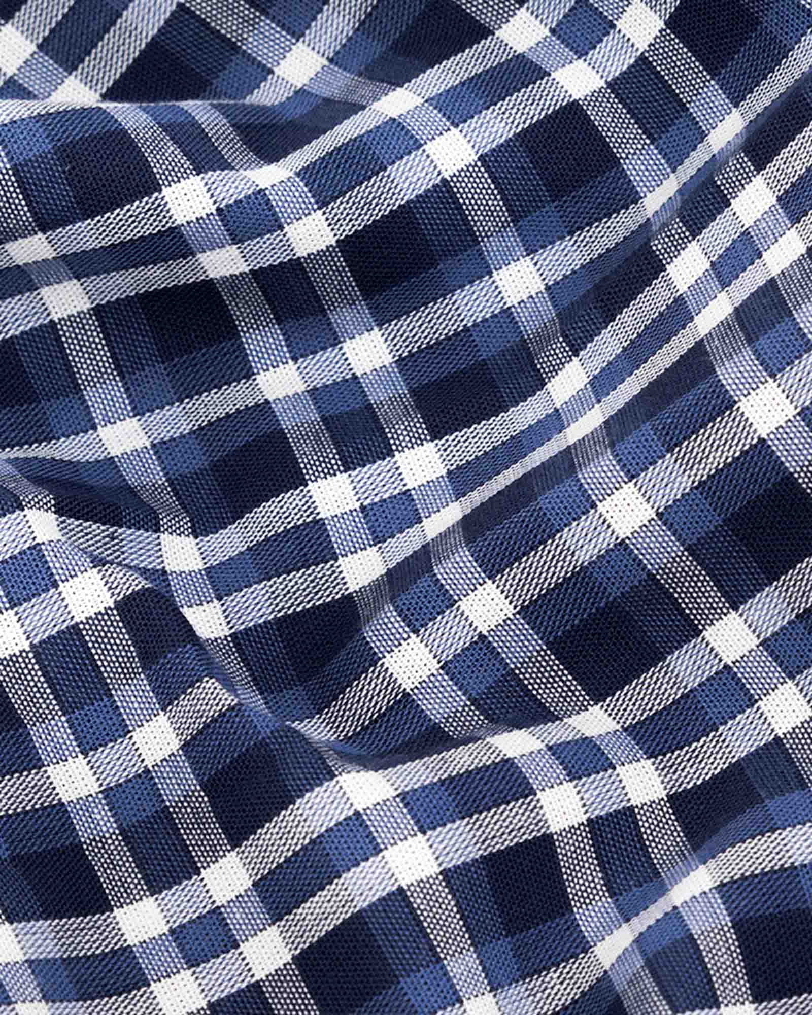 Perfect Shirt Blue Checkered