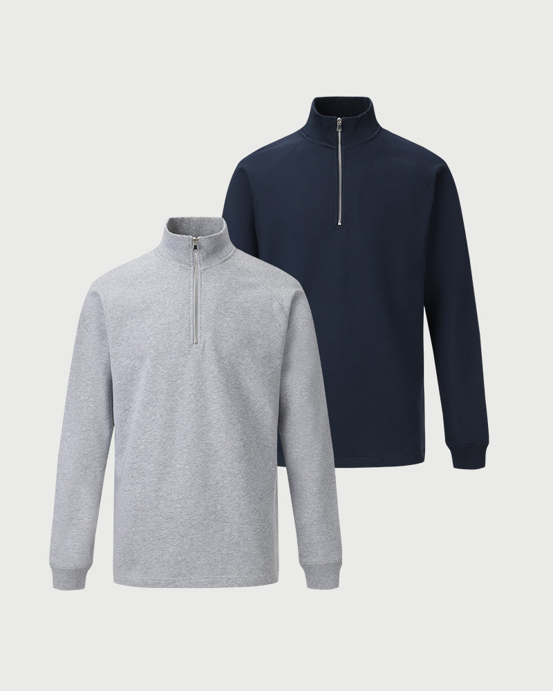 2pk Timeless Half-Zip