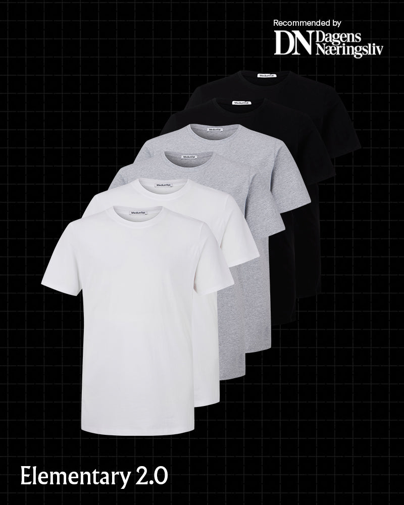 6pk Elementær T-shirt