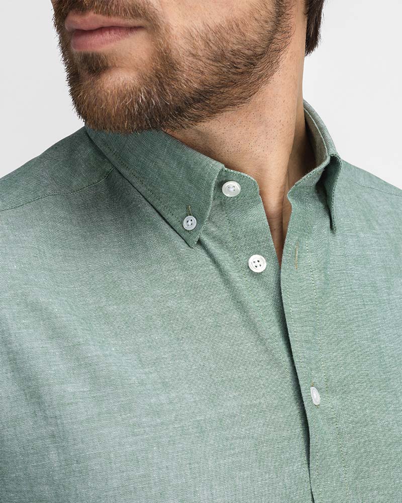 2pk Perfect Shirt Brooklyn Green + Blue
