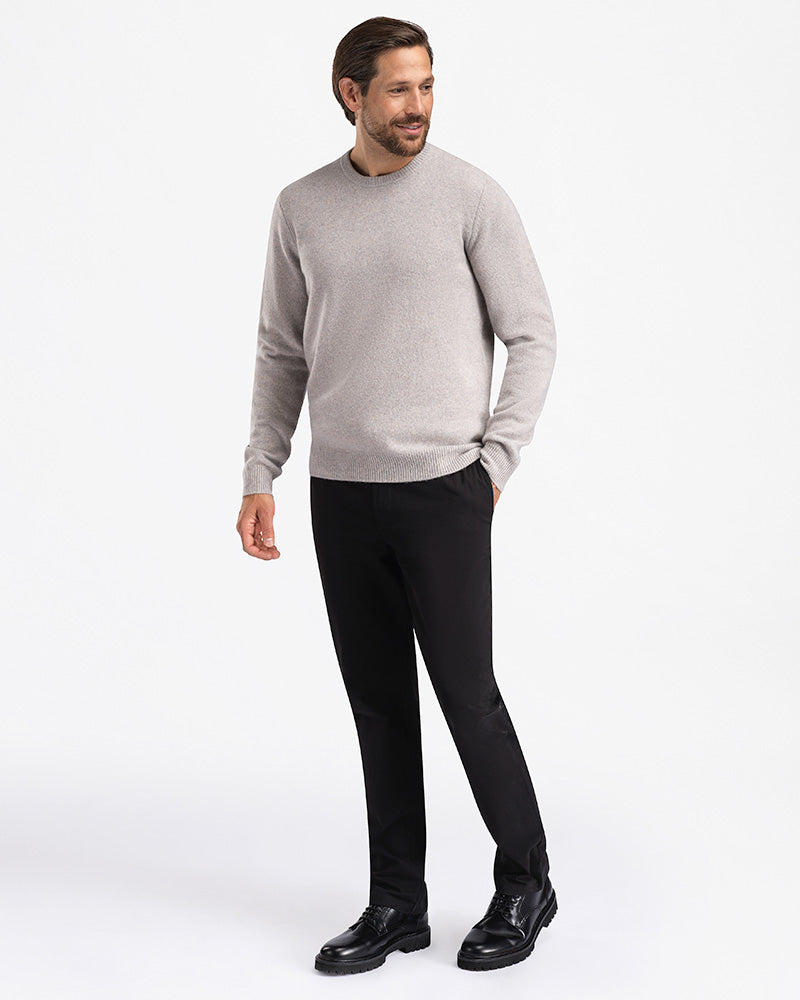 Merino Wool Crewneck Grey