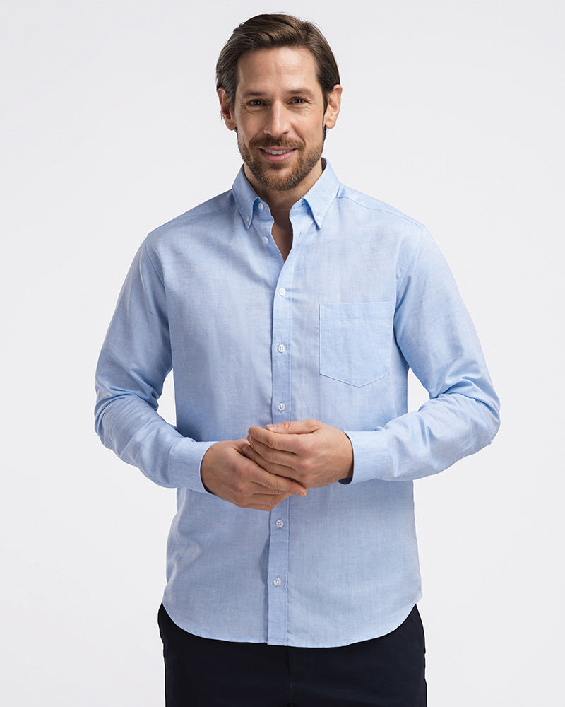 Perfect Linen Shirt Light Blue