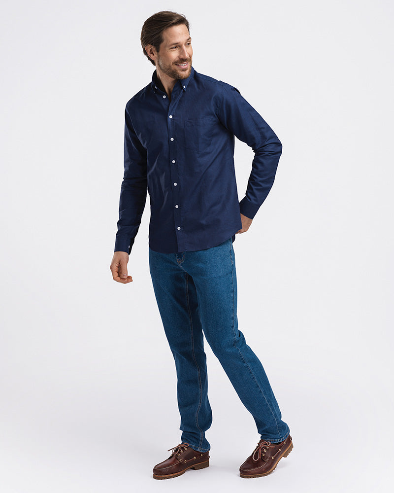 Perfect Linen Shirt Navy