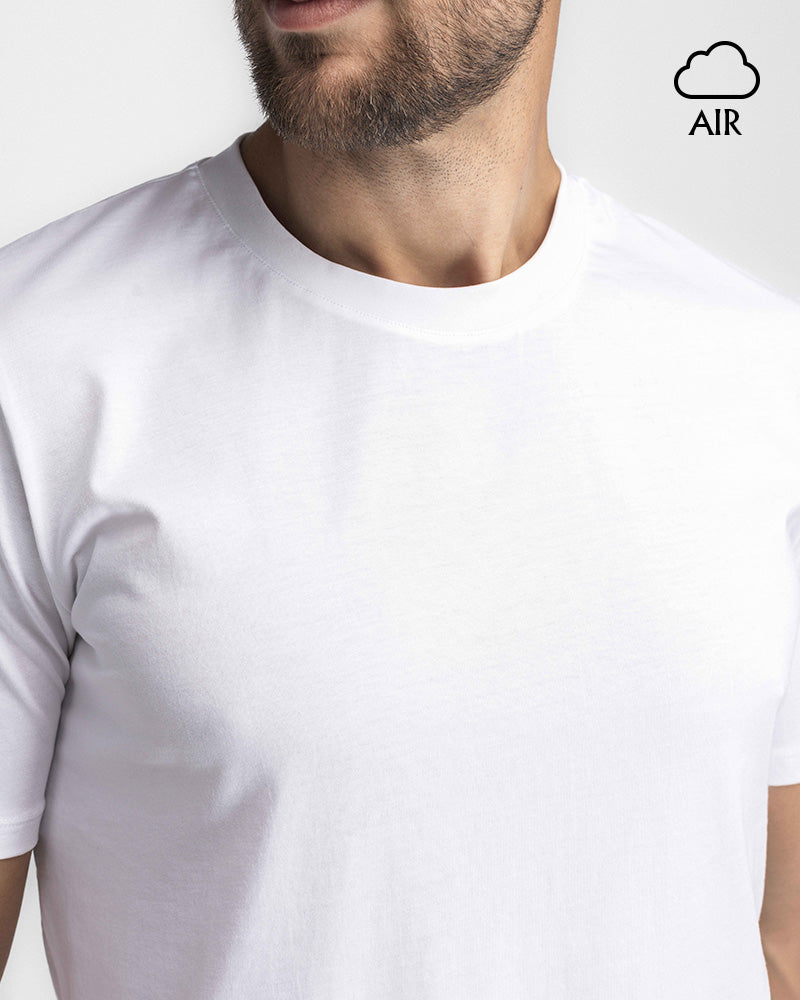 Pima T-shirt Air White