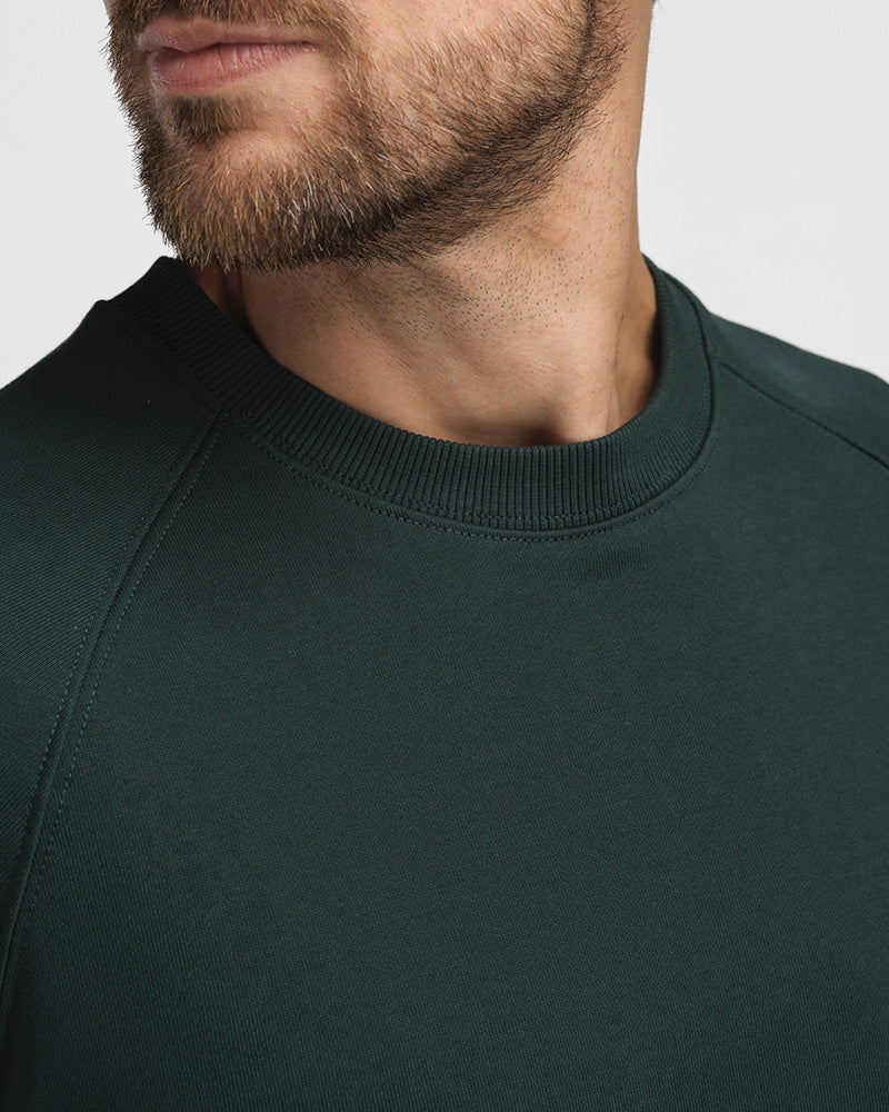 Timeless Raglan Green