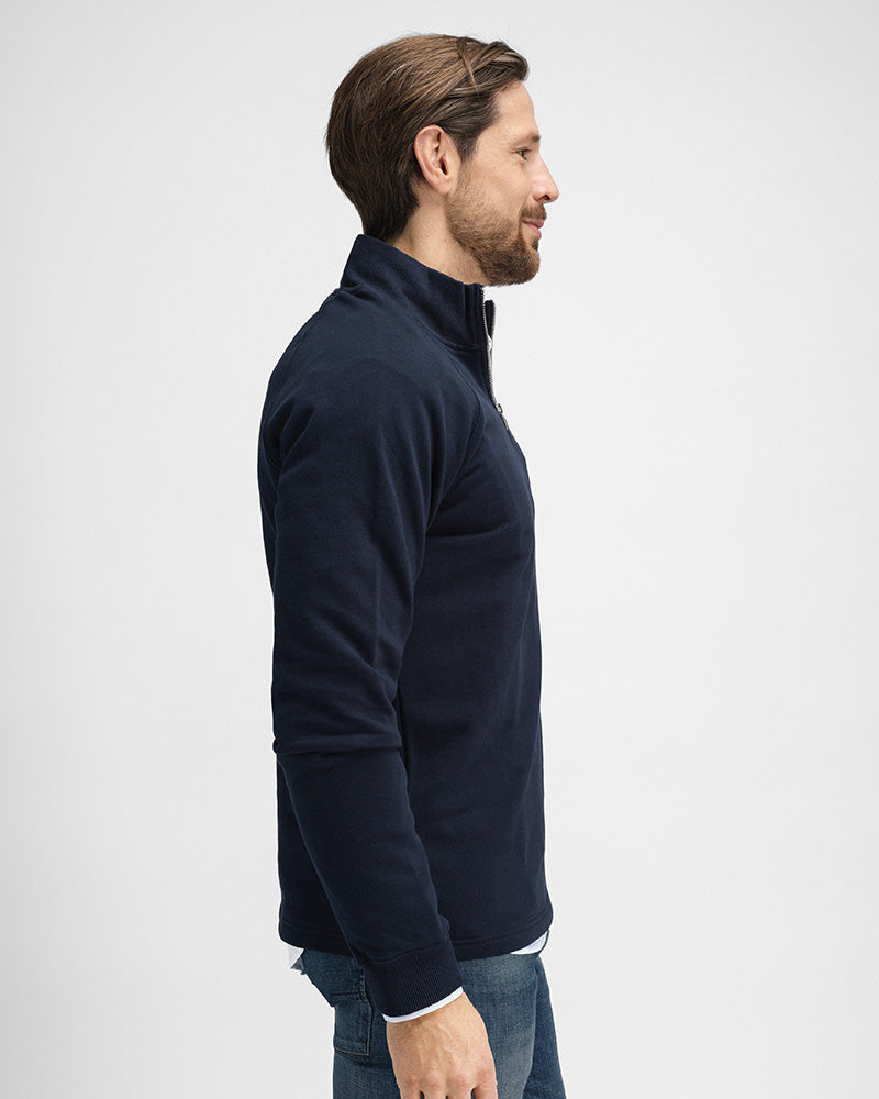 Timeless Half-Zip Navy